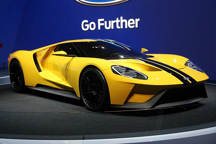 Huyen thoai Ford GT chinh thuc ra mat nguoi ham mo